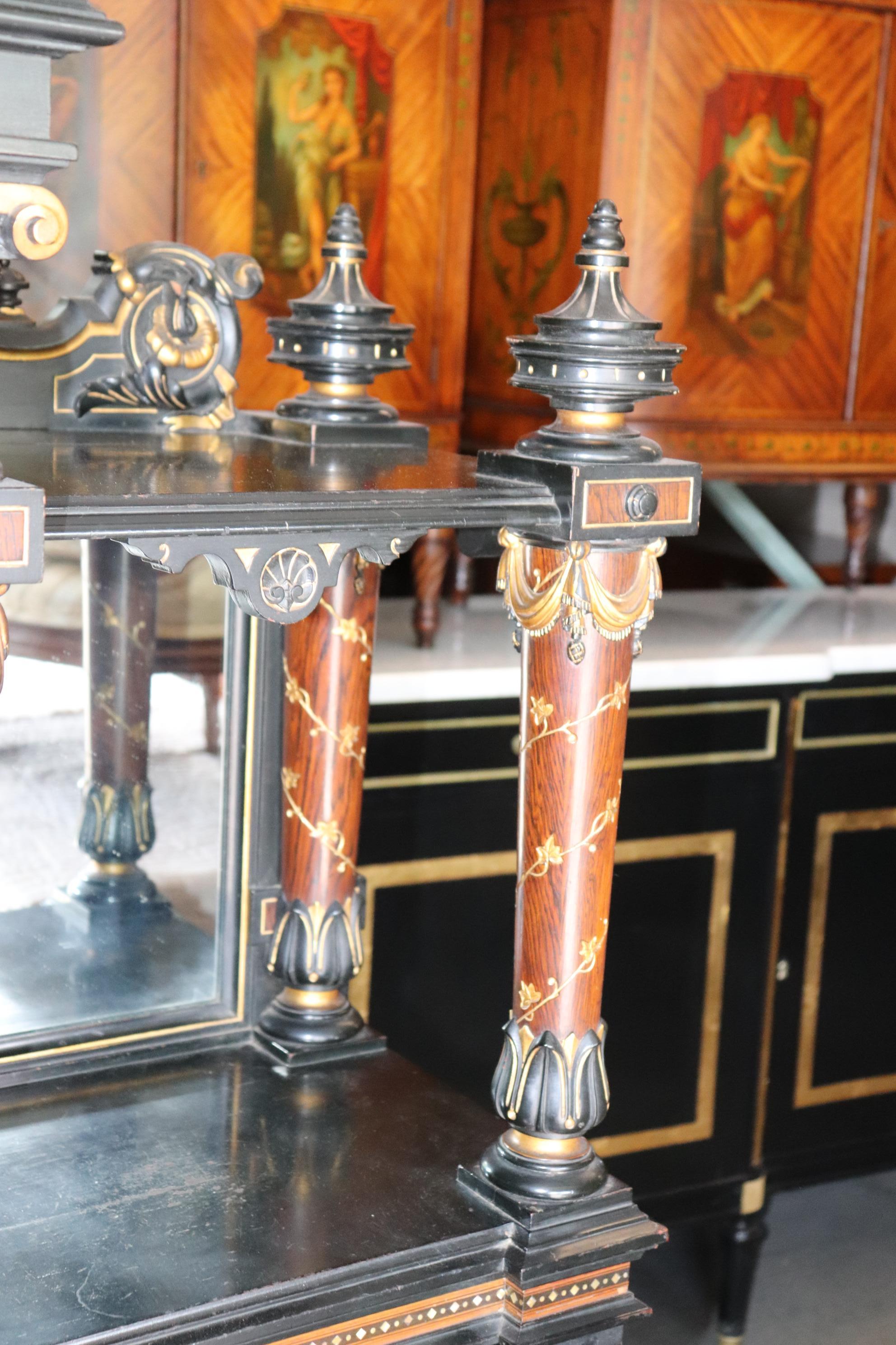 Herter Brothers Attributed Aesthetic Movement Ebonized Rosewood Cabinet 3