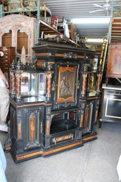 Herter Brothers Attributed Aesthetic Movement Ebonized Rosewood Cabinet