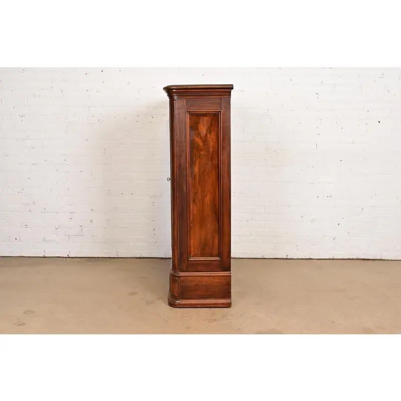 Herter Brothers Style Antique Victorian Glass Front Bookcase, Circa 1880s For Sale 6