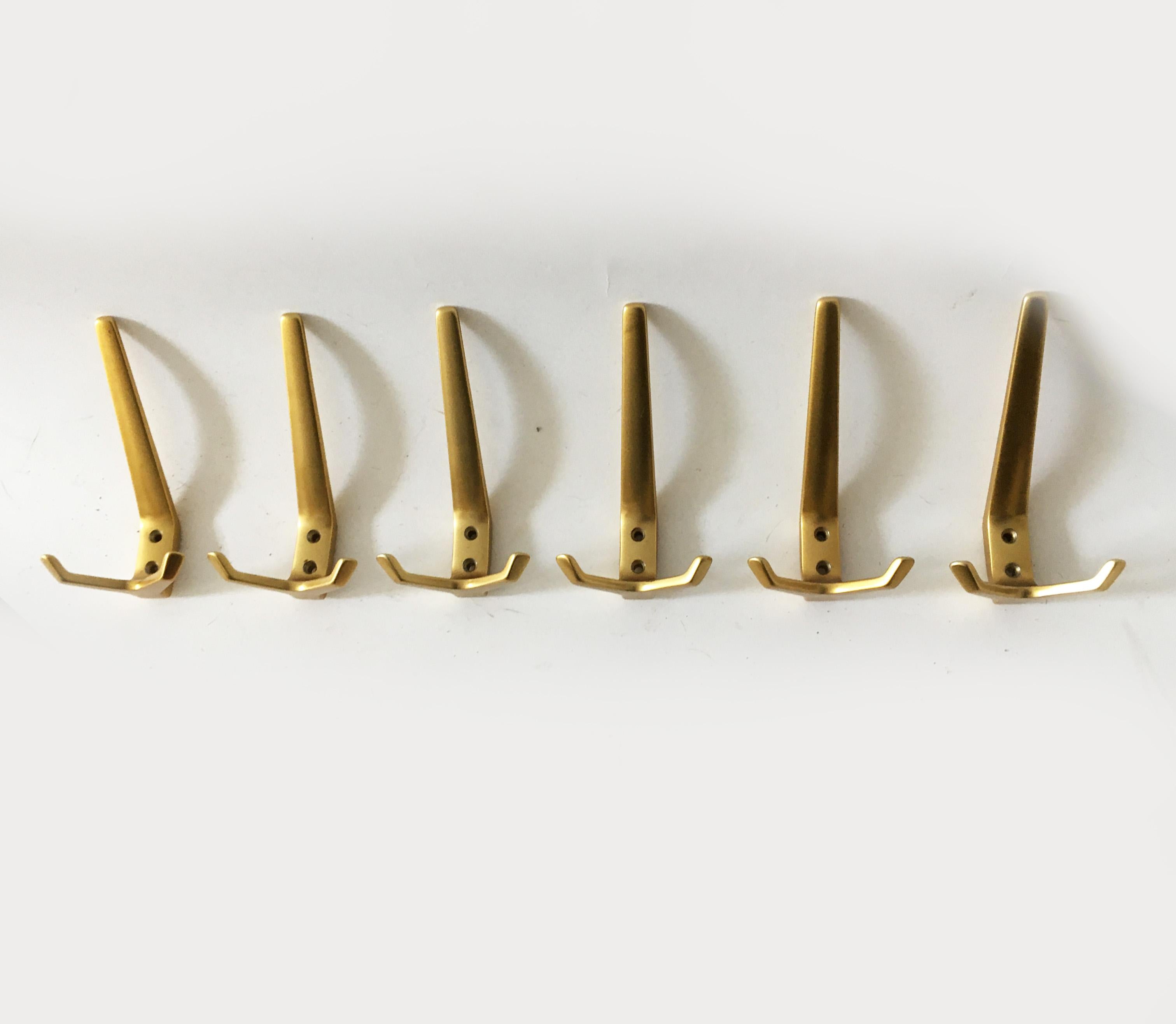 Vintage-Wandhaken von Hertha Baller, Modell „Triest I“, Österreich, 1950er Jahre (Mitte des 20. Jahrhunderts) im Angebot