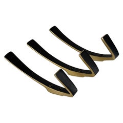Hertha Baller Wall Hooks Model 
Tivoli
 Set of 3, Austria, 1950s