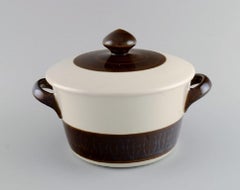Hertha Bengtson for Rörstrand, Koka Pot in Glazed Stoneware, 1960s