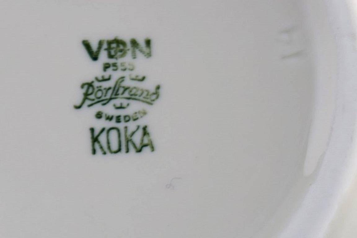 Hertha Bengtson for Rörstrand, Three Koka Bowls in Glazed Stoneware In Excellent Condition For Sale In København, Copenhagen