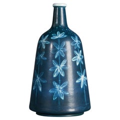 Vase von Hertha Bengtsson, Steingut, Schweden, 1950er Jahre