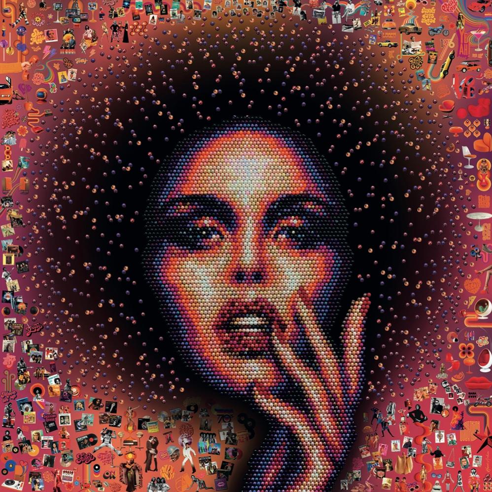 HERVÉ - "Afro 70's" - Mixed Media Art by Hervé Arduini