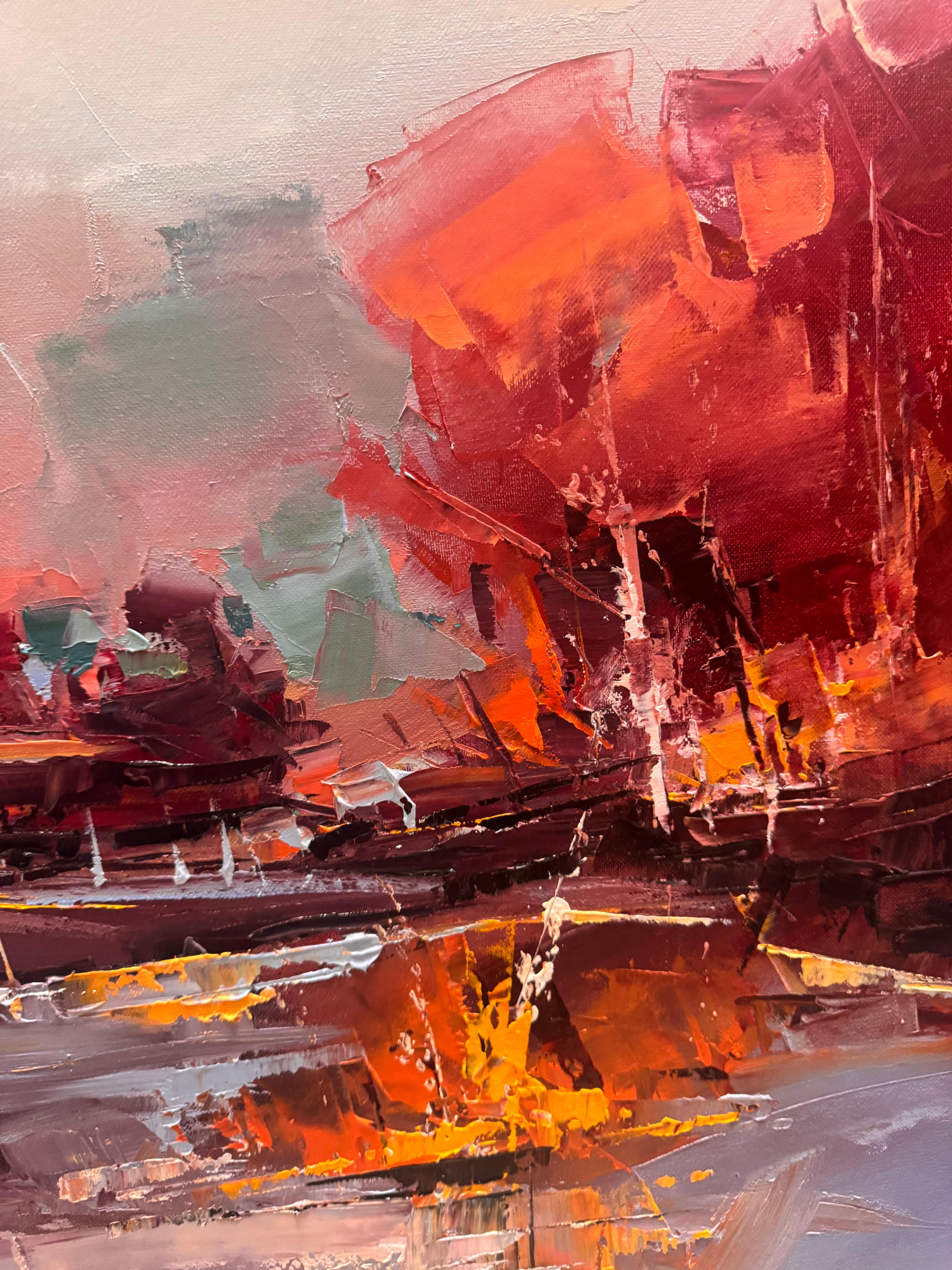 Die Natur übt weiterhin einen unerschöpflichen Einfluss auf Hervés Arbeit aus und bietet grenzenlose Möglichkeiten der Inspiration. Jeden Tag unternimmt er kontemplative Spaziergänge, prägt sich die Landschaften ein und schöpft aus den unzähligen