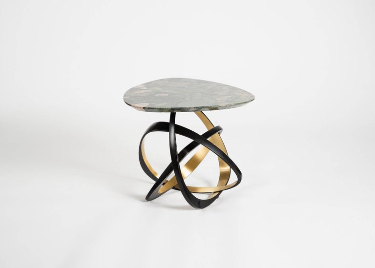 Bronze Hervé van der Straeten, Gueridon Volubile No. 538, Side Table, France, 2017 For Sale