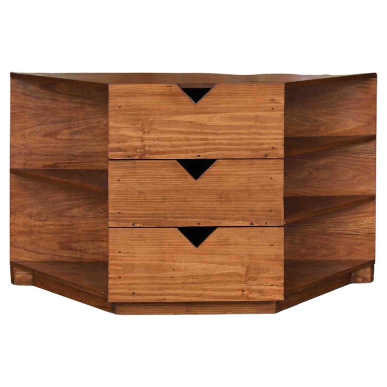 Wooden chest of drawers, 1991–96