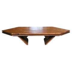 Hervé Baley, Wooden Coffee Table, C. 1991-1992