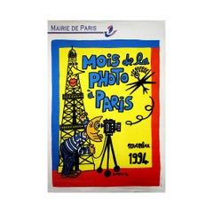 Original 1994 poster by Hervé Di Rosa for the - Month of Photography in Paris