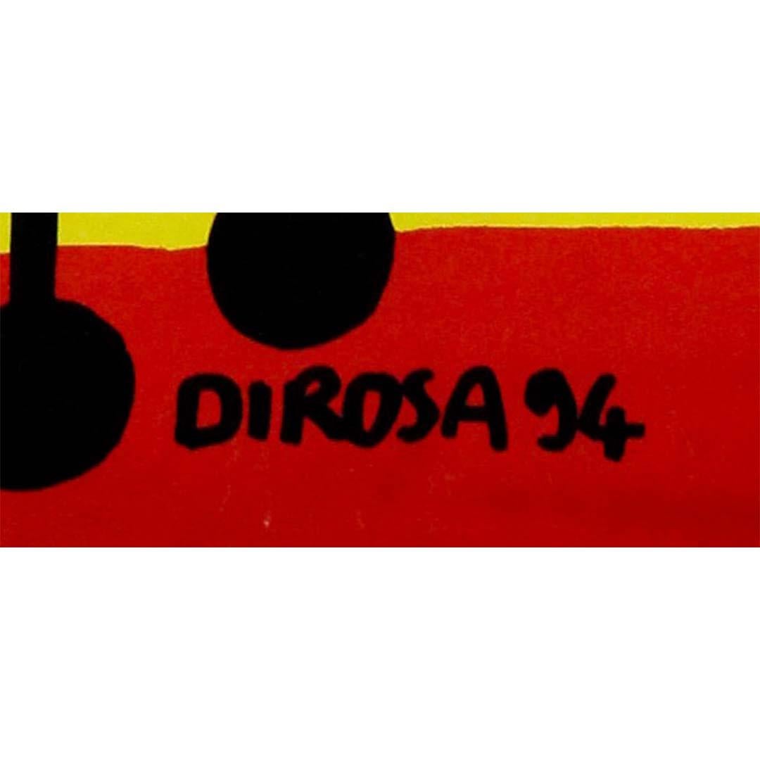 Original 1994 poster by Hervé Di Rosa for the - Month of Photography in Paris For Sale 2