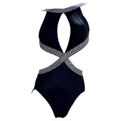 Used Herve Leger 1990s Swimsuit 