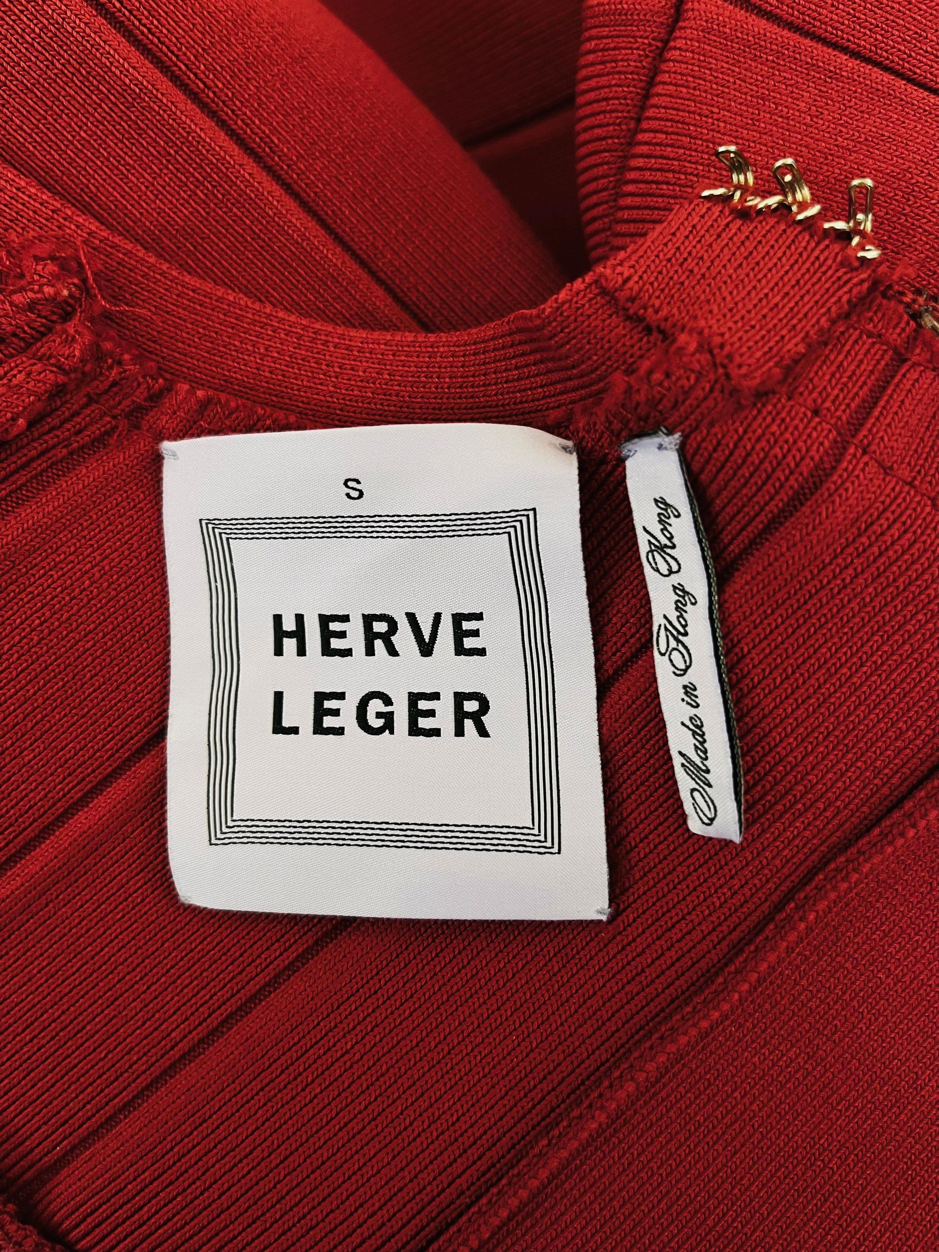 Herve Leger Bandage Dress For Sale 1