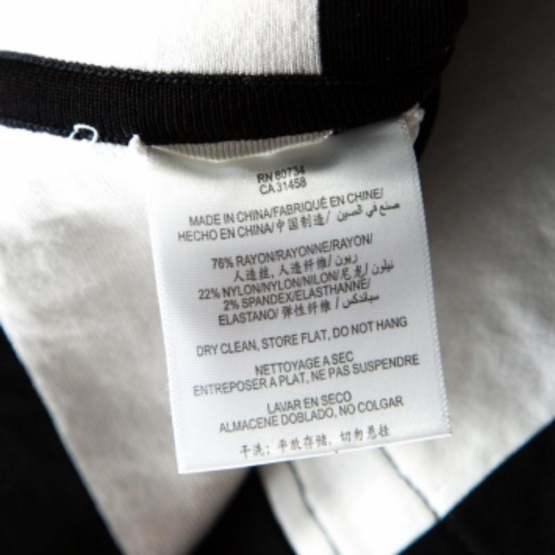 Grigio Hervé Leger Vestito da cocktail senza spalline con paillettes bianche e nere XS in vendita