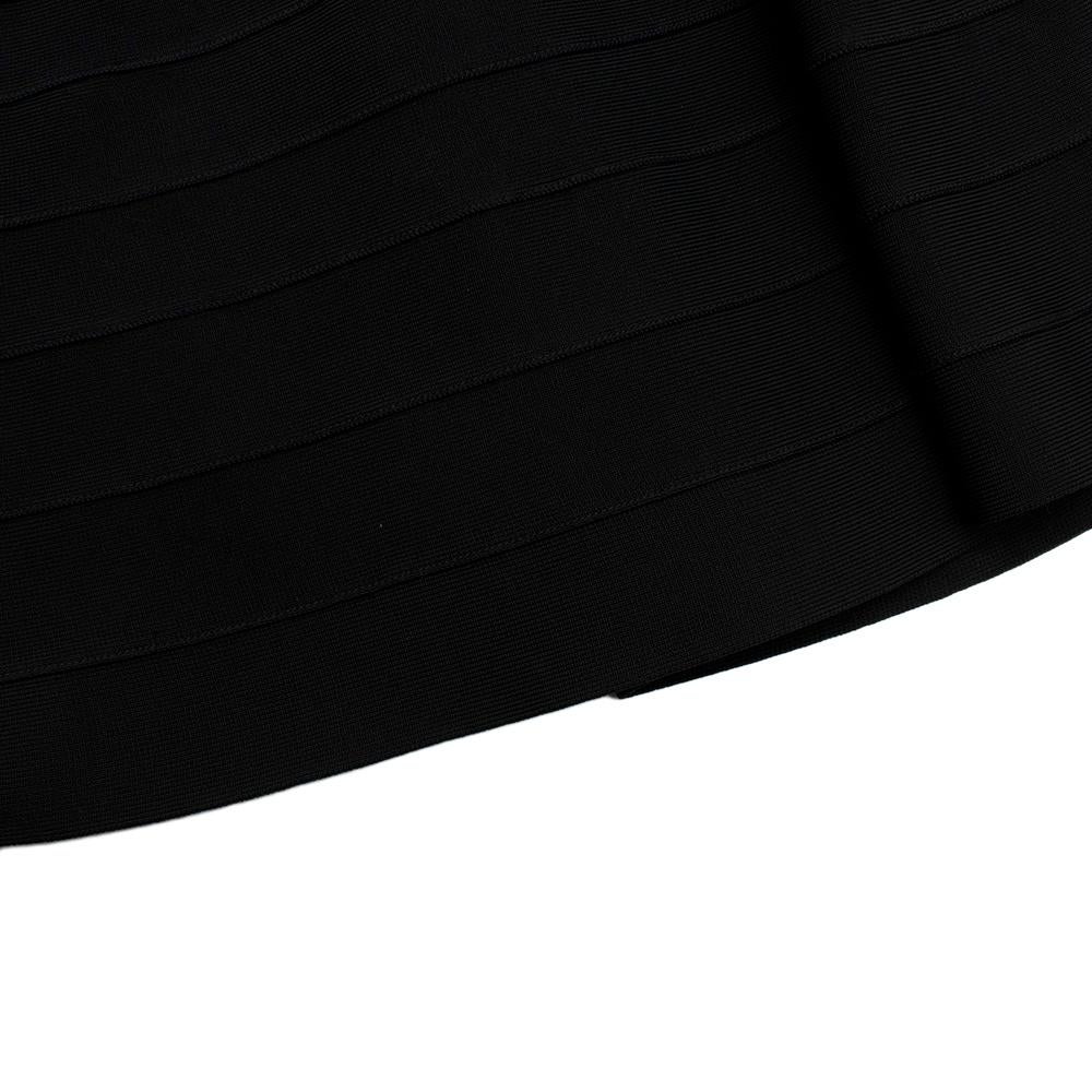Herve Leger Black Ayia Studded Bandage Dress - Size XS 1