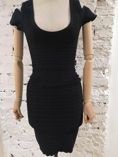 Hervé Léger Black Dress