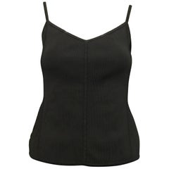 Vintage Herve Leger Black Spandex Tank Top