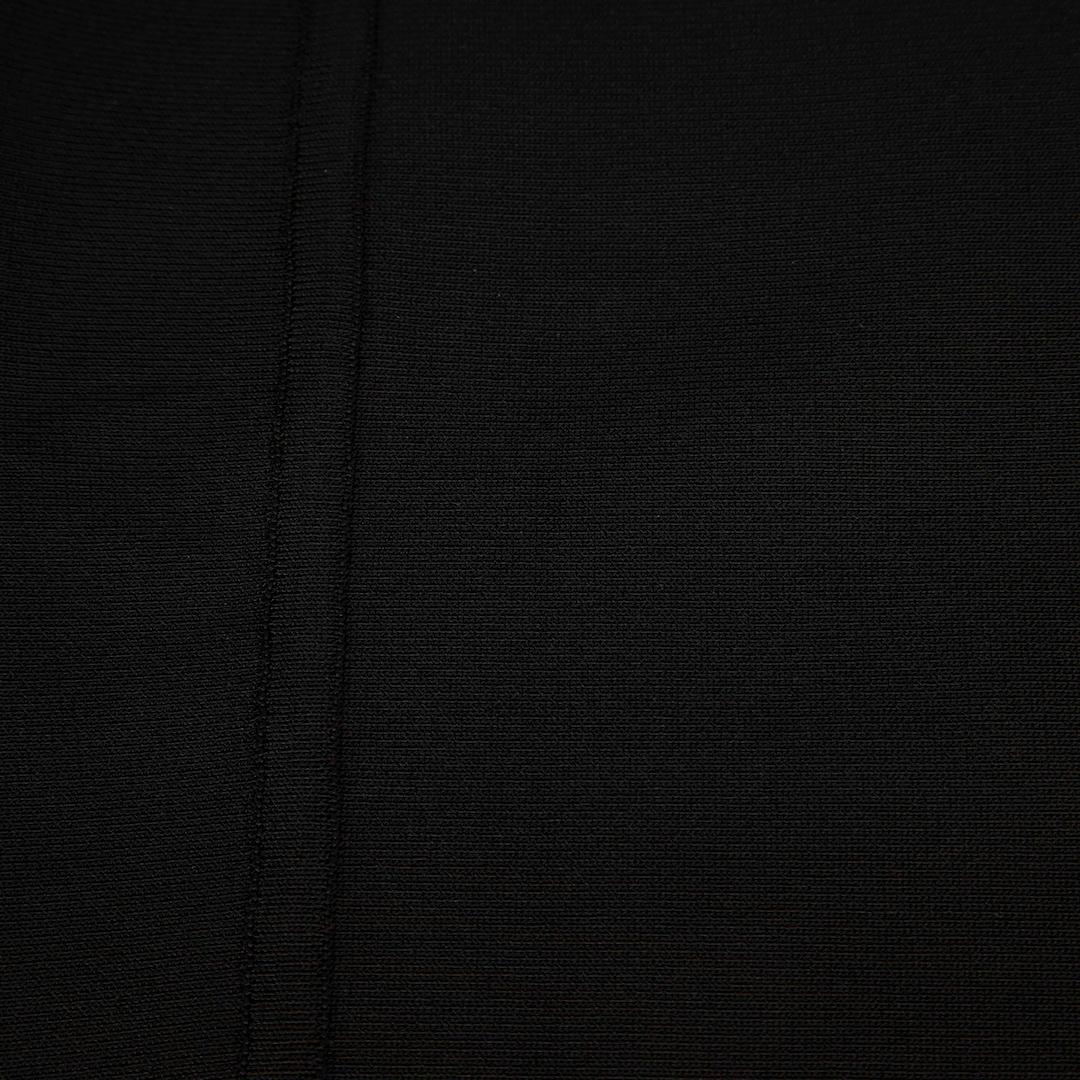 Herve Leger Schwarzes langärmeliges Kleid mit V-Ausschnitt Größe S im Zustand „Hervorragend“ im Angebot in London, GB