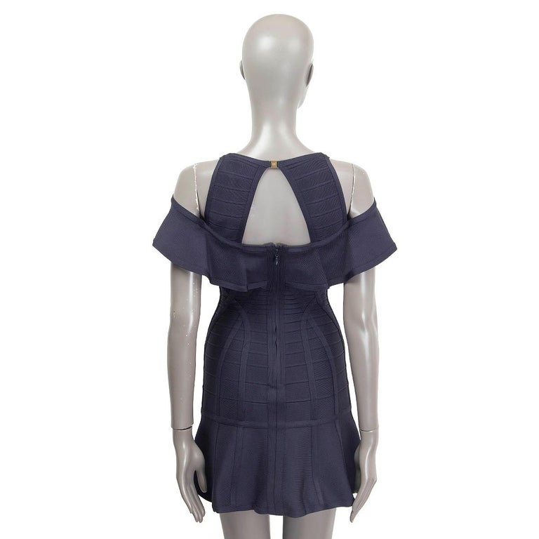slim fit dress slacks Herve Leger - Green Women Party/Cocktail Dress