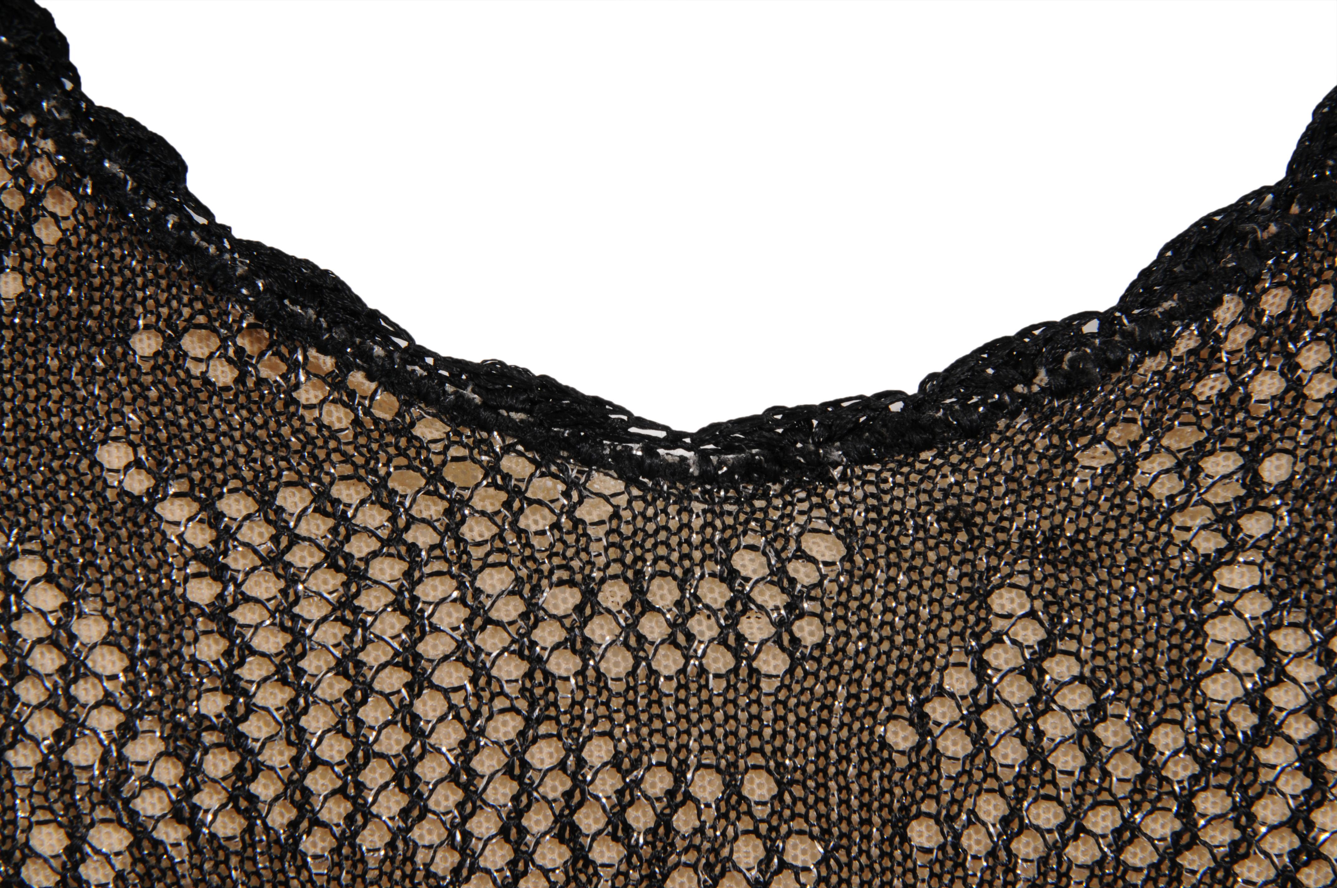 Herve Leger Bodycon V-Ausschnitt Spitzenkleid Größe XS Schwarz Tan Semi Sheer im Angebot 4