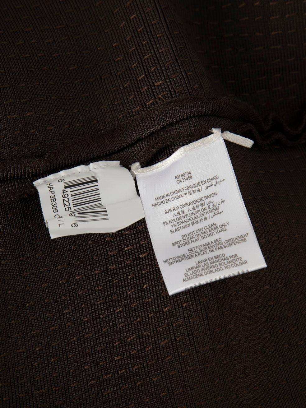 Herve Leger Mini jupe à paillettes cuivrées Taille L Pour femmes en vente