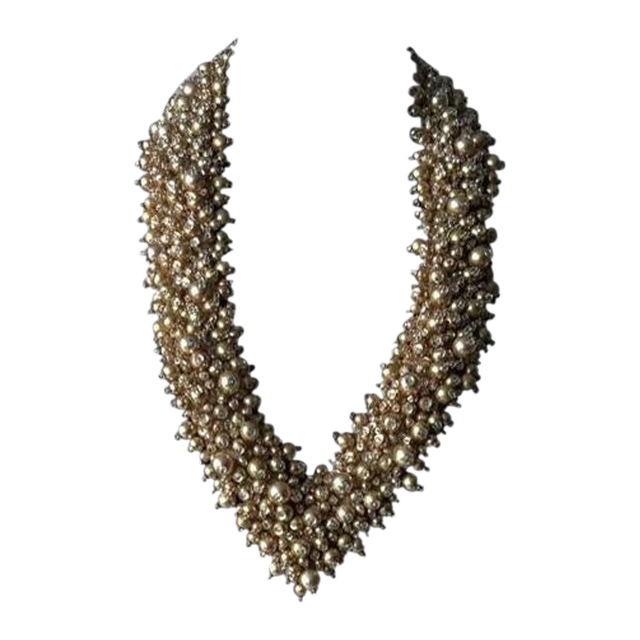 Hervé Léger Couture - Robe bandage noire avec encolure bijou, état neuf