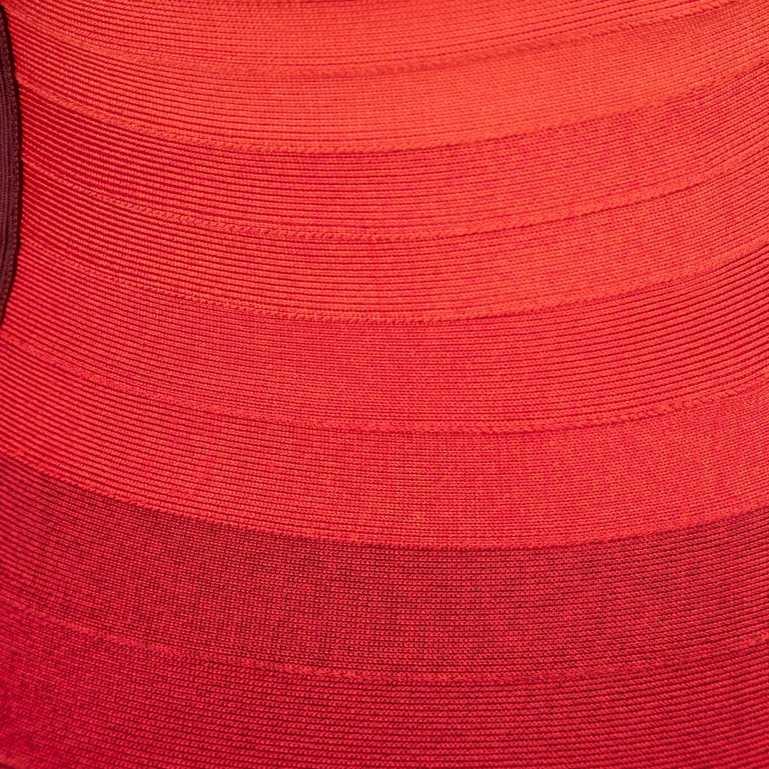 Herve Leger Ombré Bridget Bandage Dress Size S In Good Condition In London, GB