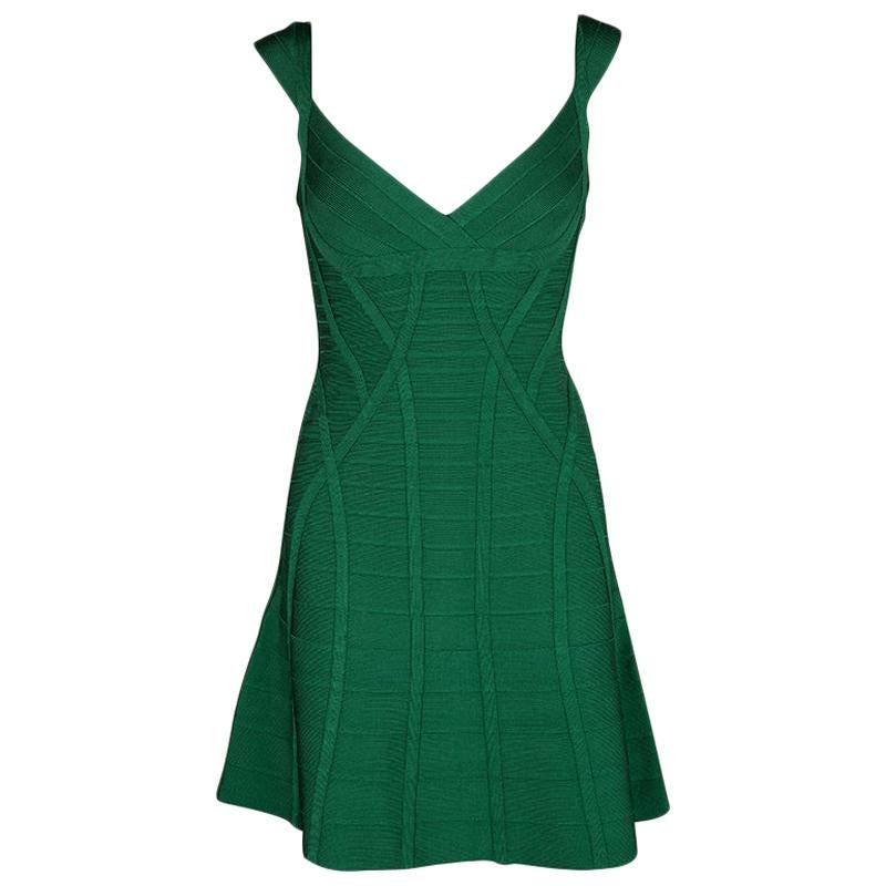 pine green dress
