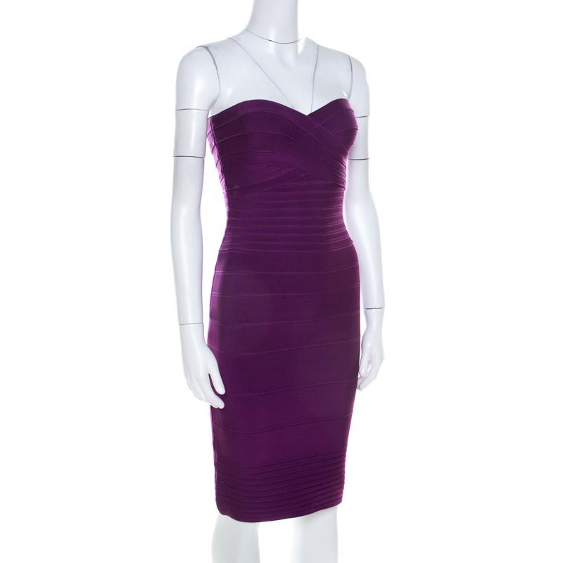 strapless herve leger