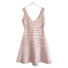 Herve Leger Sachie sequin bandage dress