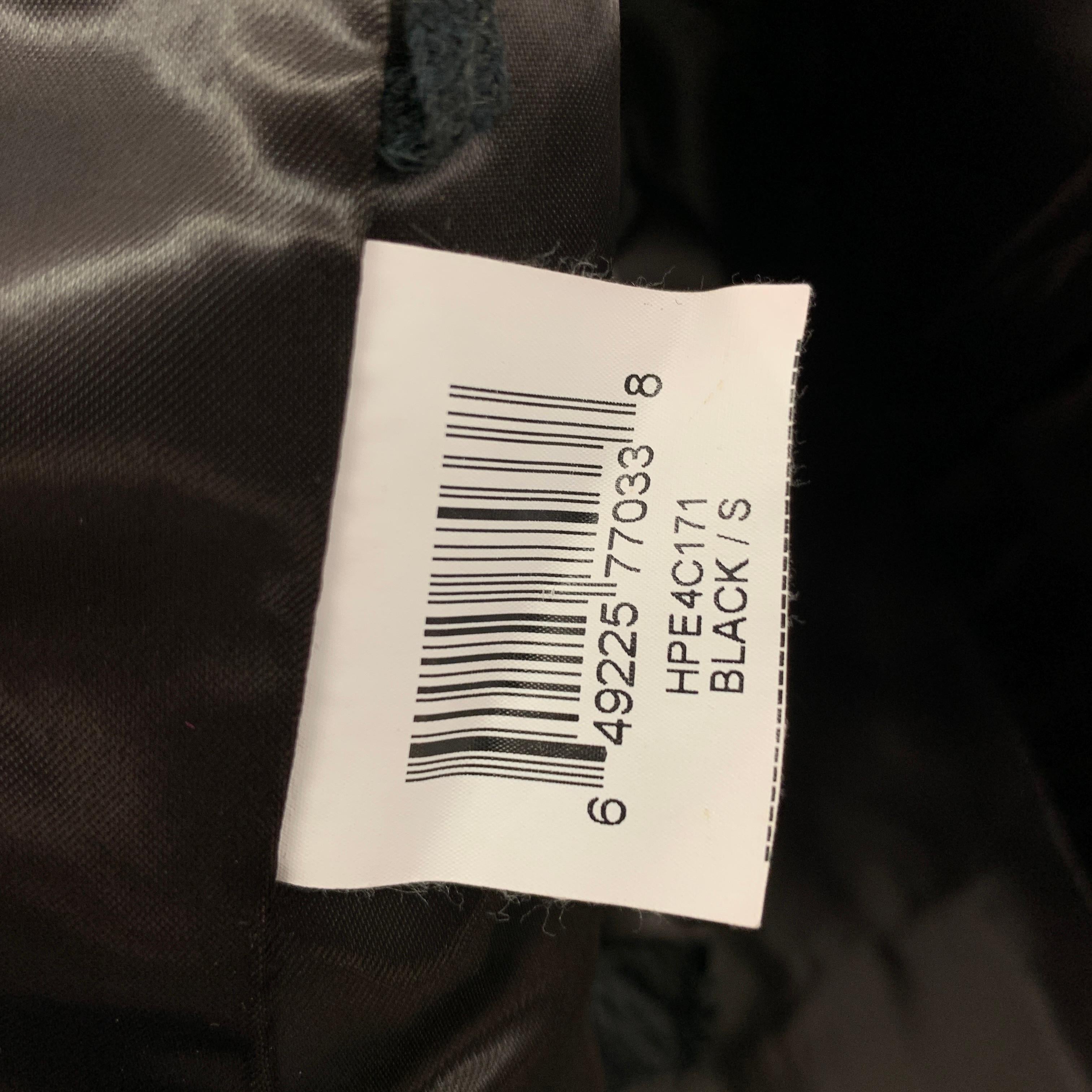 HERVE LEGER Size S Black Textured Jacket Blazer 1