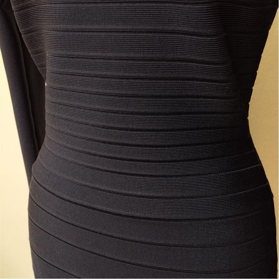 Hervé Léger Stretch dress size M In Excellent Condition For Sale In Gazzaniga (BG), IT