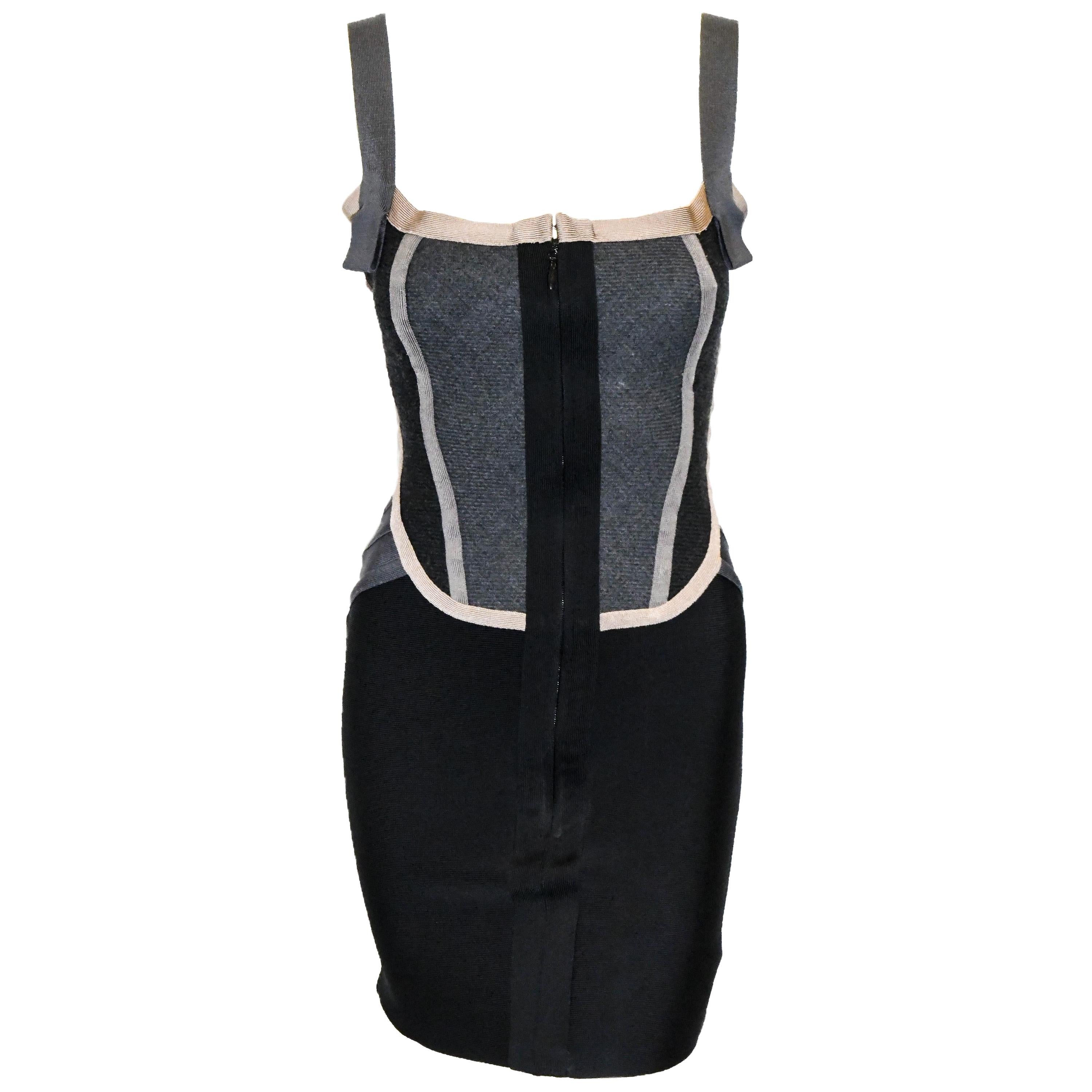 Multi Color Bandage Dress 