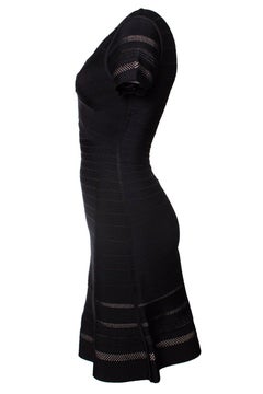 Herve Leger, Viviana dress in black