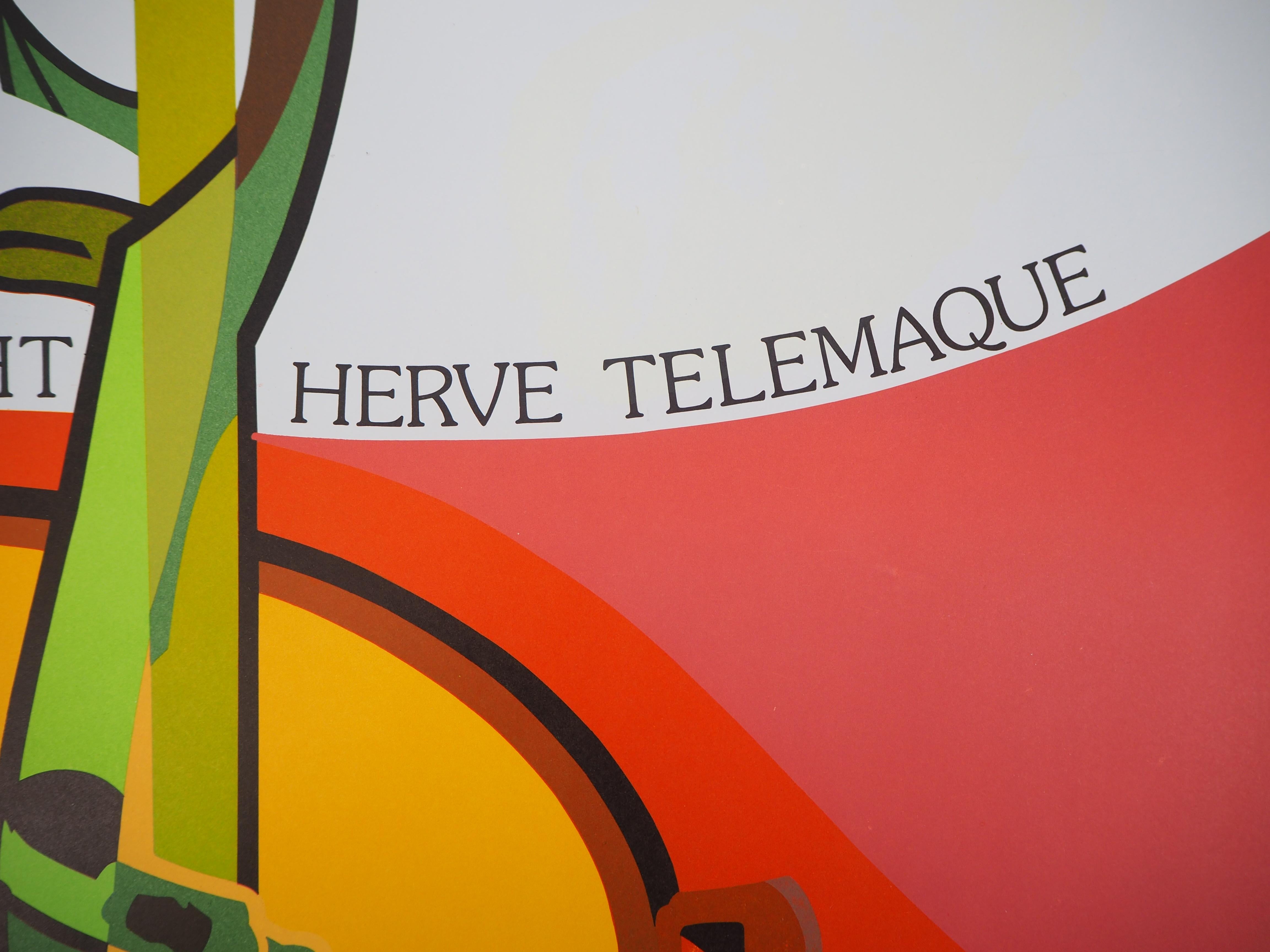 Amérique du Sud : Germination, FIAC - Affiche lithographique originale vintage - Maeght en vente 2