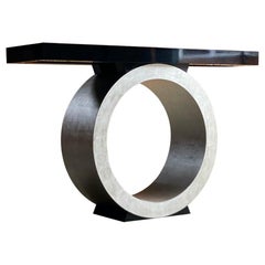 Herve Van der Straeten Anneau Console Table, France, circa 2002