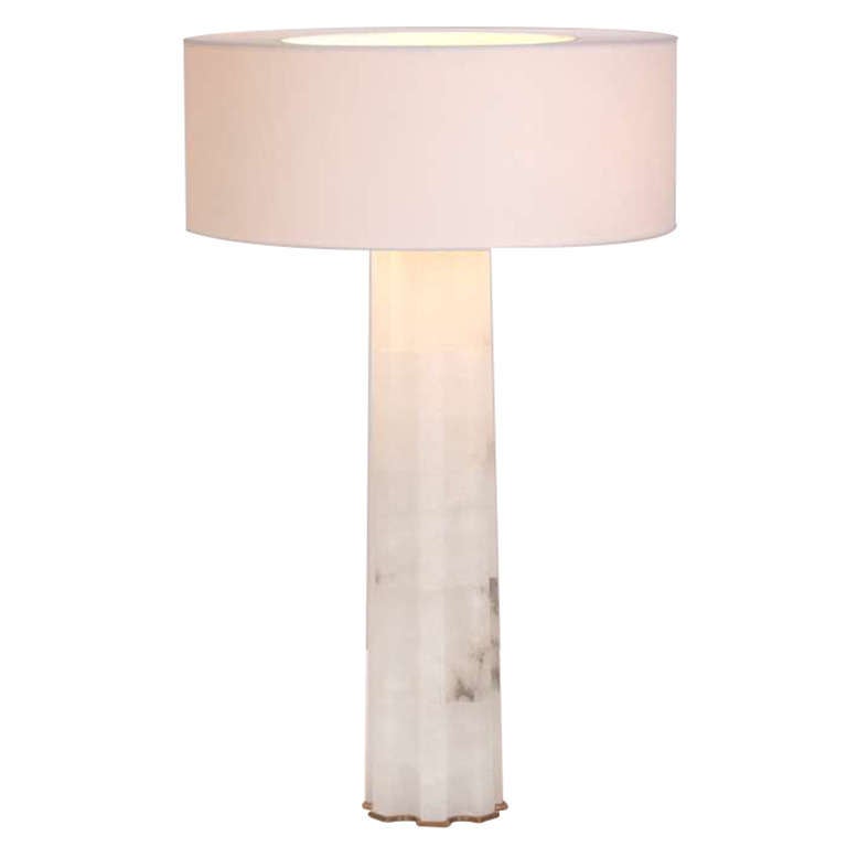 Hervé Van Der Straeten, "Athéna" Alabaster Table Lamp, France, 2012 For Sale