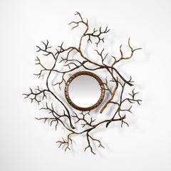Herve van der Straeten "Branches" Mirror in Bronze 2007