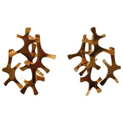 Boucles d'oreilles de collection Herve Van Der Straeten