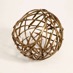 Hervé van der Straeten, "Coupe Nid" Bronze Centerpiece, France, 2012