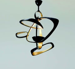 Hervé van der Straeten, "Lustre Volubile No. 306", Hängende Pendelleuchte, Frankreich, 2006