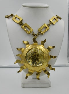Herve Van Der Straeten Sun Necklace Made for Jessye Norman Opera Legend