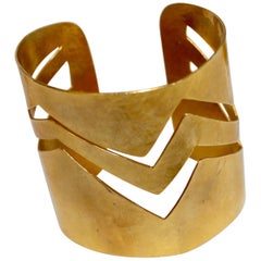 Herve van der Straeten Manchette zigzag à manchettes