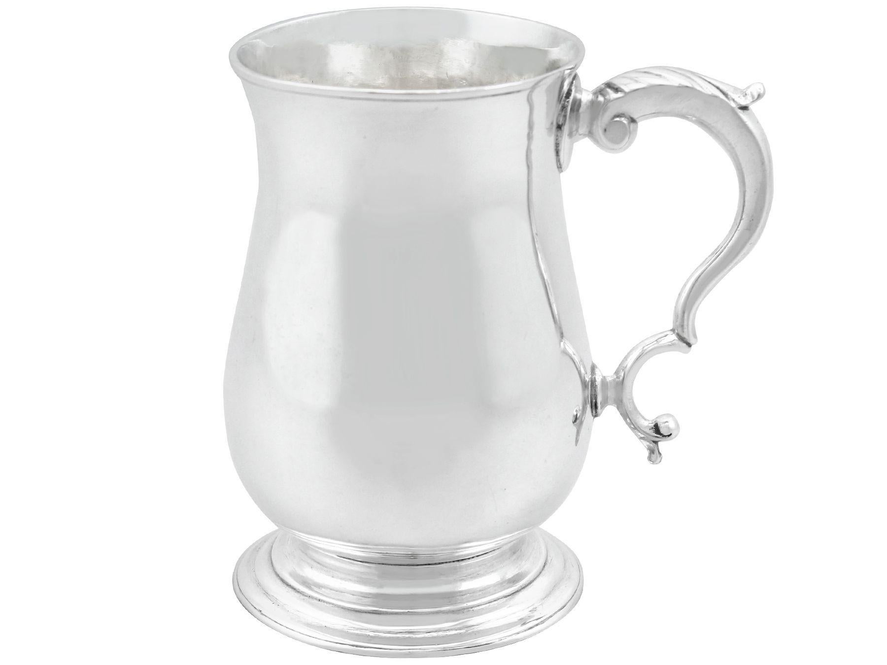 Late 18th Century Hester Bateman Antique Sterling Silver Lady's Mug