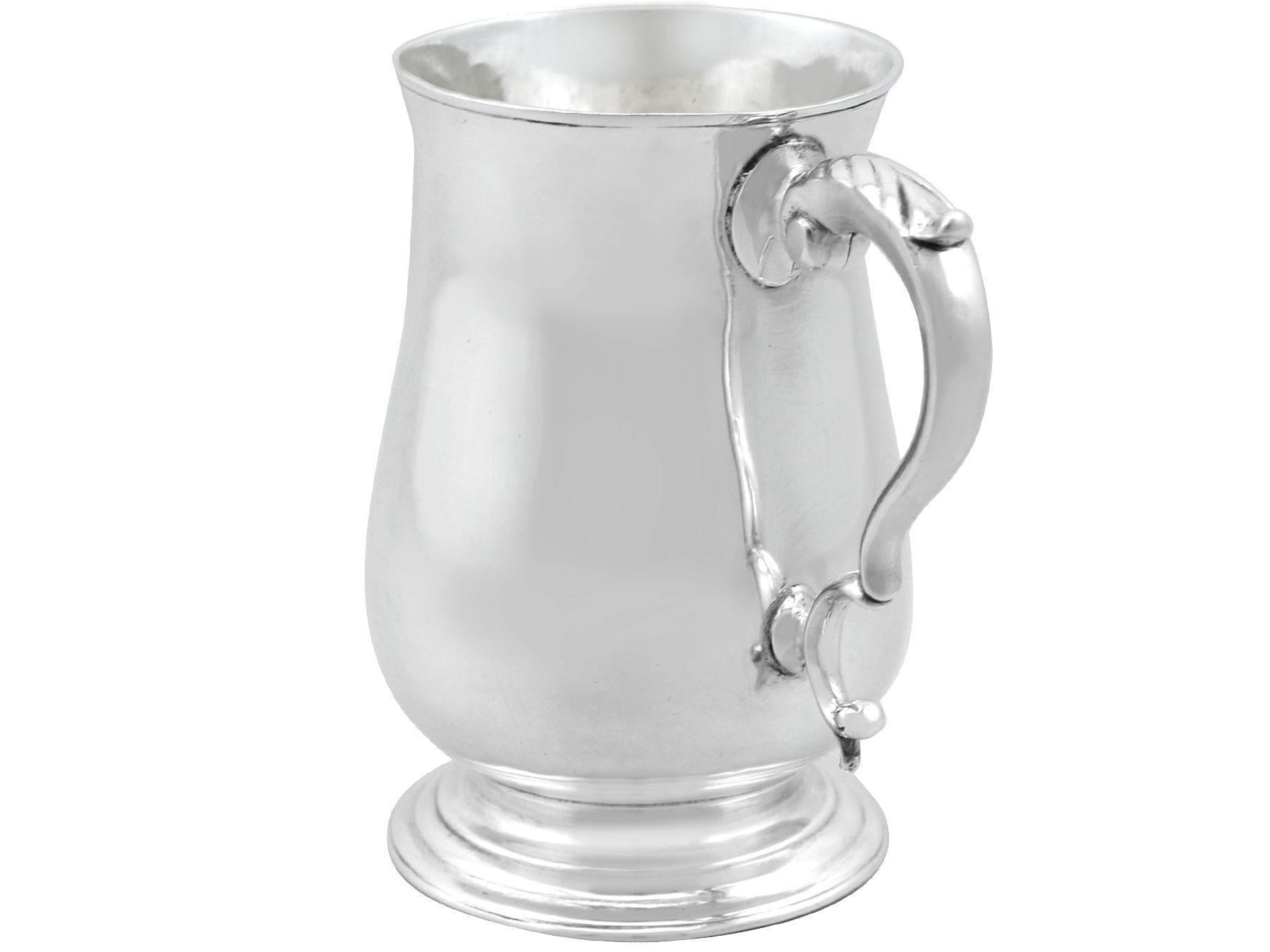 Hester Bateman Antique Sterling Silver Lady's Mug 1