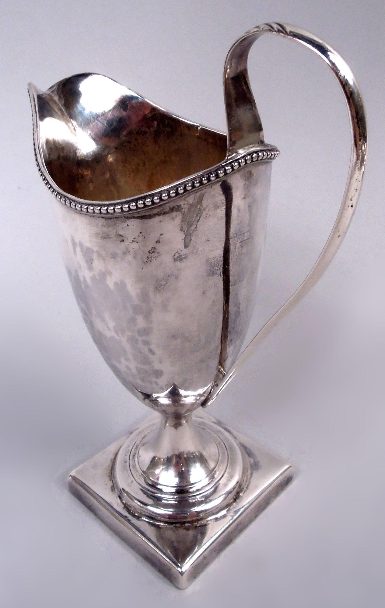 Englischer georgianischer neoklassizistischer Wedgwooder von Hester Bateman, 1787 (Sterlingsilber) im Angebot