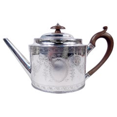 Hester Bateman English Georgian Neoclassical Teapot, 1788