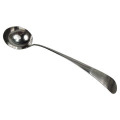 Hester Bateman English Georgian Sterling Silver Ladle, 1785