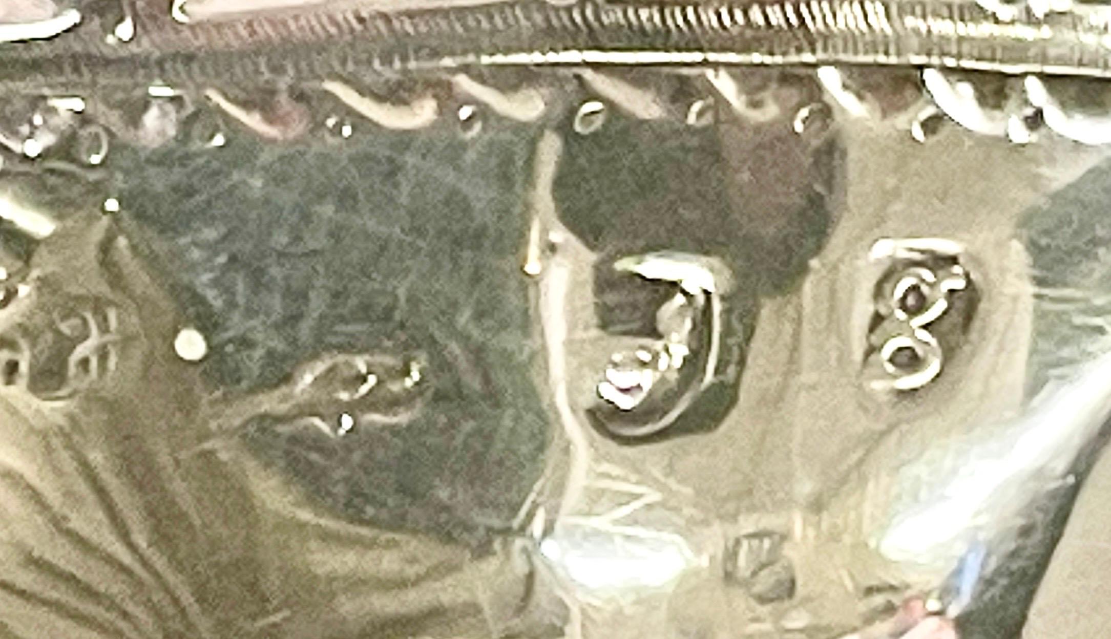 Hester Bateman Geo. III Cestino per dolci o zucchero in argento con rivestimento in vetro cobalto in vendita 9