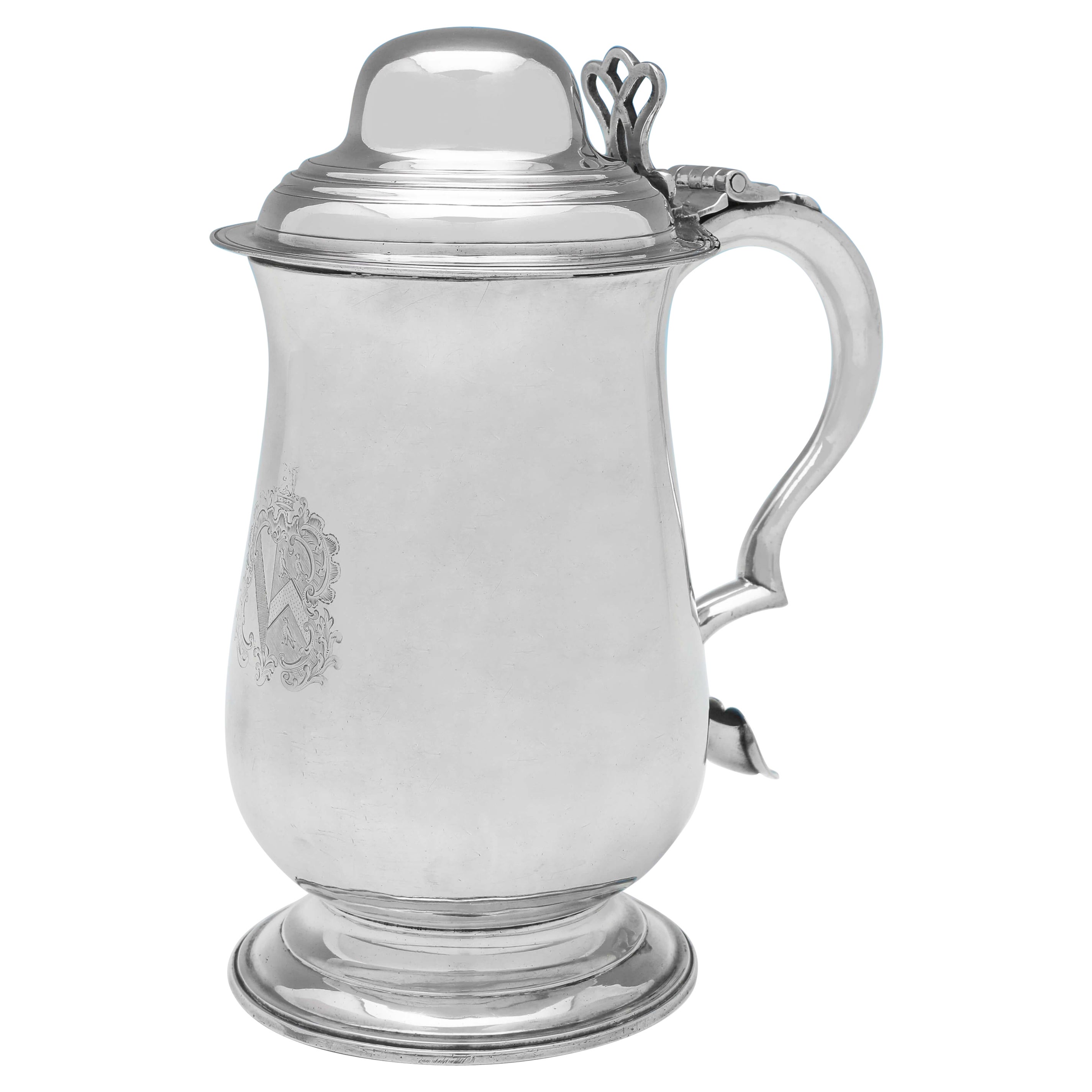 Pichet antique en argent sterling de Hester Bateman, George III, Londres 1790